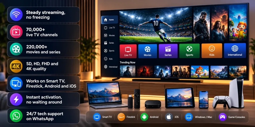 Why Pick the SmartiFlix IPTV Subscription?